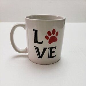 Royal Norfolk Love pet-themed stoneware 14oz coffee mug